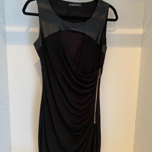 Sleeveless black dress